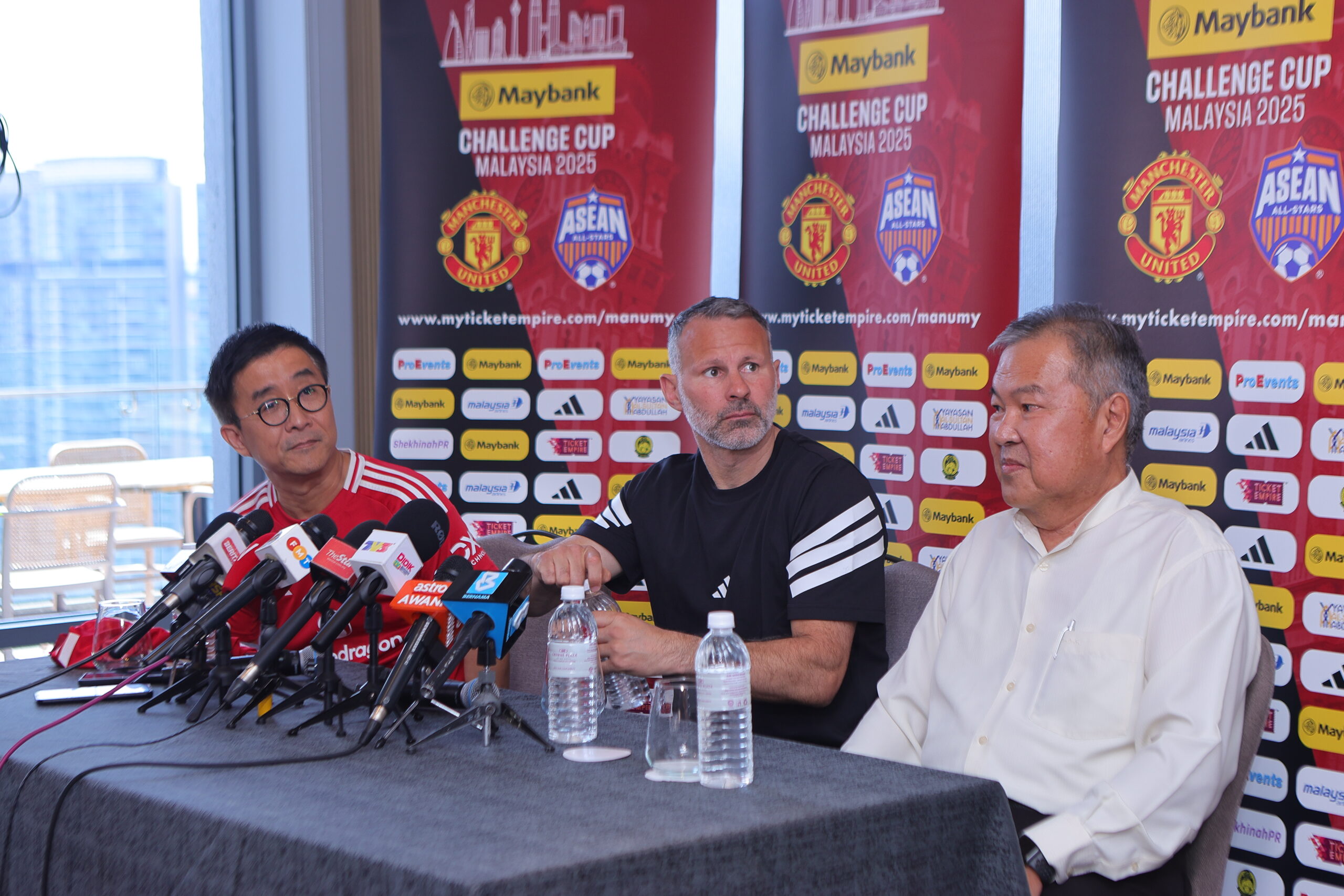 Ryan Giggs appearance in Kuala Lumpur