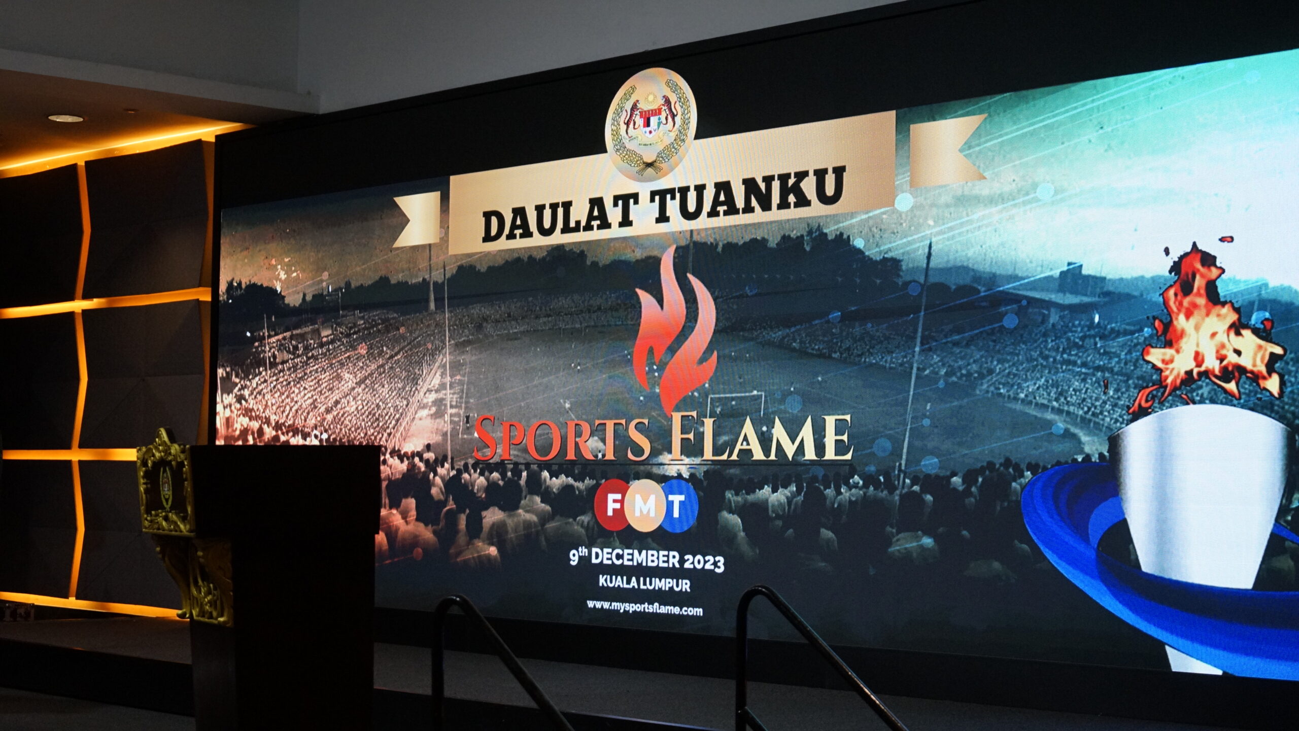 Malaysia Sports Flame 2023 ceremony